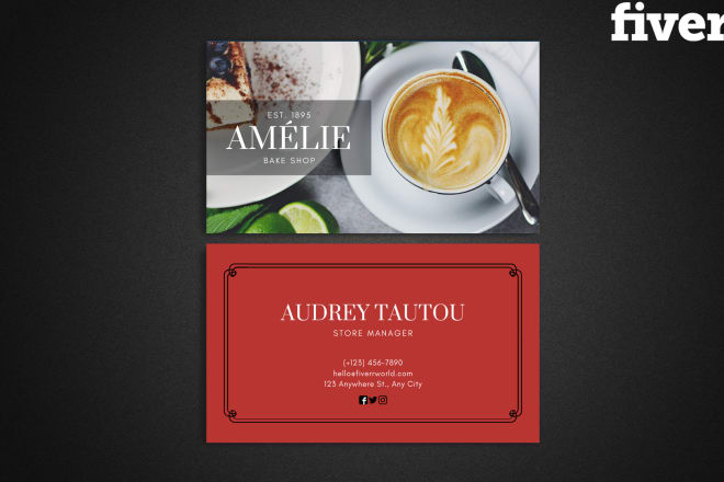 I will do luxury and unique visiting card design