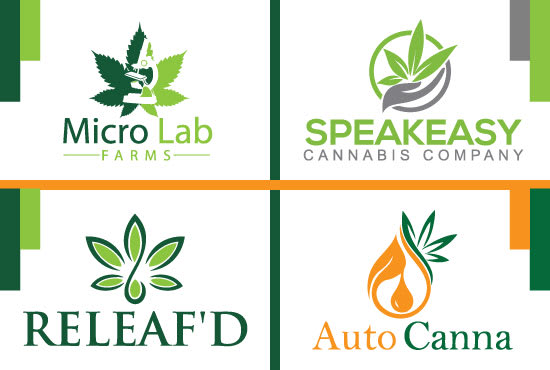 I will do medical marijuana hemp cbd oil and natural cannabis logo