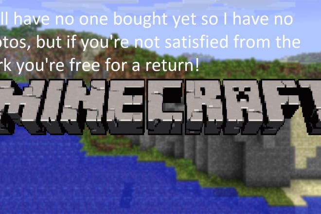 I will do minecraft texture pack for your mod or server or personal