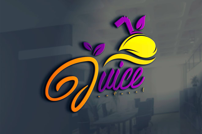 I will do modern juice, tea, food, bbq, cafe, bar, coffee shop logo