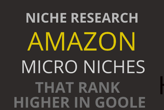 I will do niche and keyword research for affiliate marketing