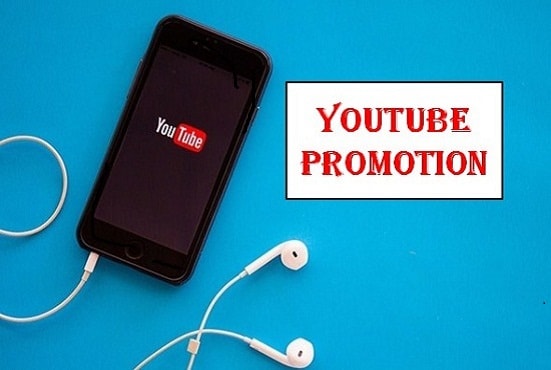 I will do organic youtube promotion to real audience