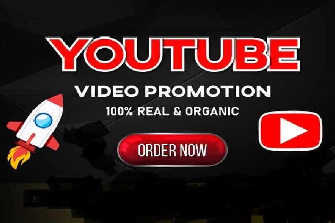 I will do organic youtube promotion to worldwide audiences