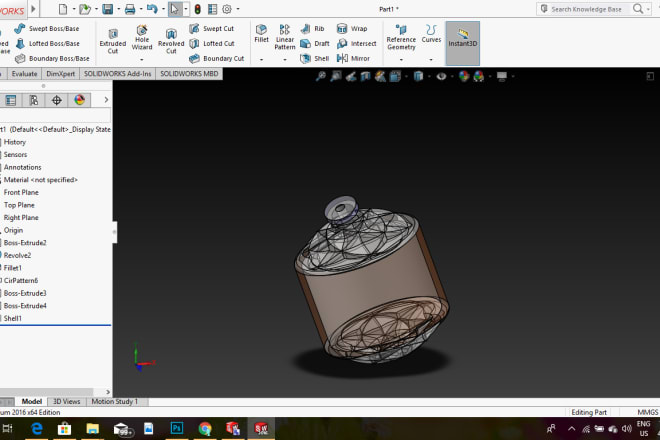 I will do perfect 3d modelling in solidworks