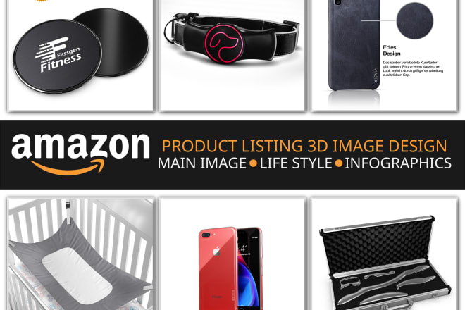 I will do photorealistic 3d modeling and rendering of your product for amazon