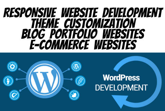 I will do portfolio websites full website creation woocommerce store in wordpress