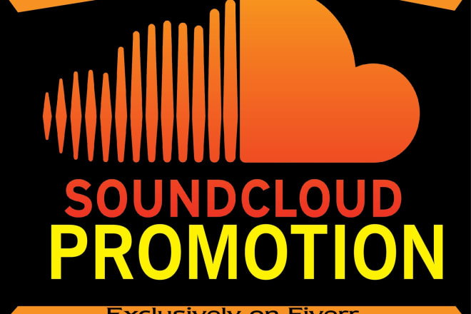 I will do premium organic soundcloud track promotion to real audience