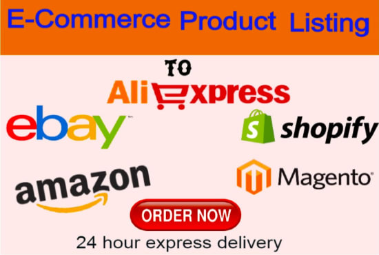 I will do product listings and description on amazon,shopify,ebay