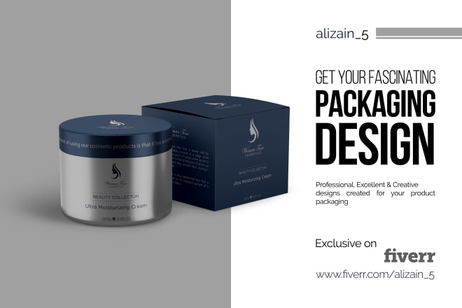 I will do product packaging design, mailer box design, label design