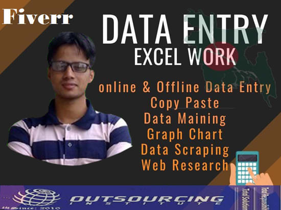 I will do profesional data entry job for any USA organization