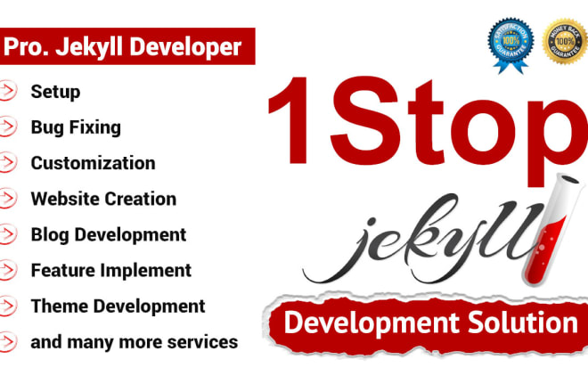 I will do professional jekyll theme, website development