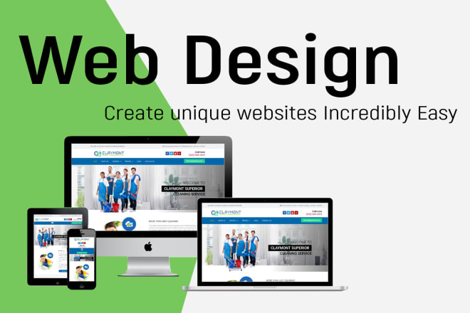 I will do responsive web design and web graphics