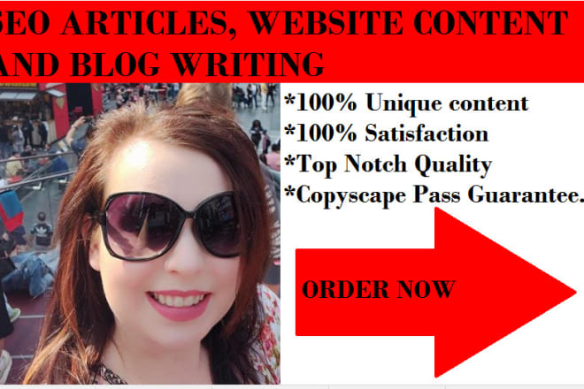 I will do SEO article writing, website content or blog writing