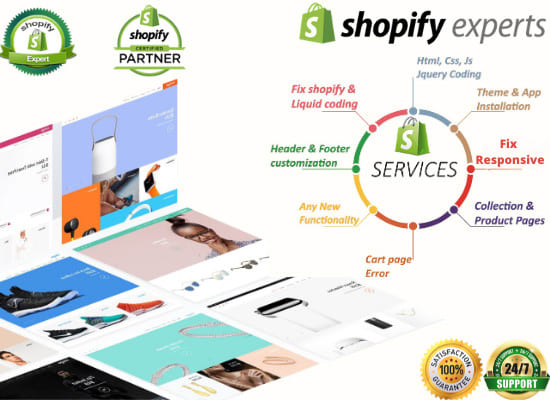 I will do shopify code,fix shopify bugs or edit shopify theme
