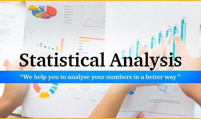 I will do statistical analysis for your data using stata r spss and minitab