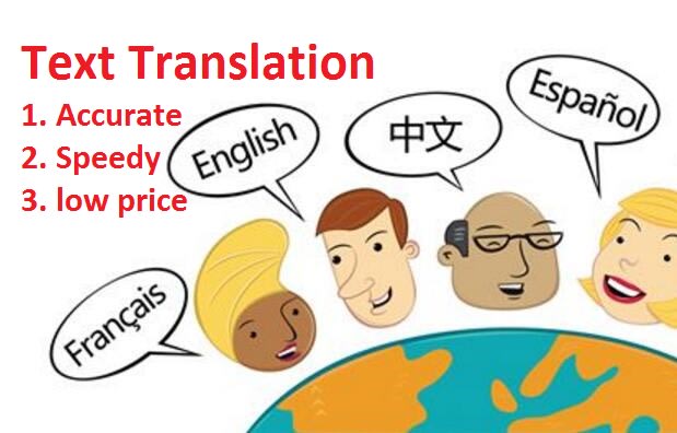 I will do translation from english to chinese,spanish and french with accuracy
