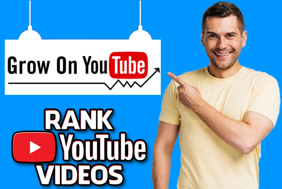 I will do video SEO and rank on youtube 1st page