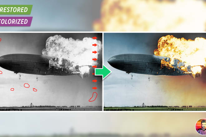 I will do vintage photo restoration and coloring I will do vintage photo restoration and coloring