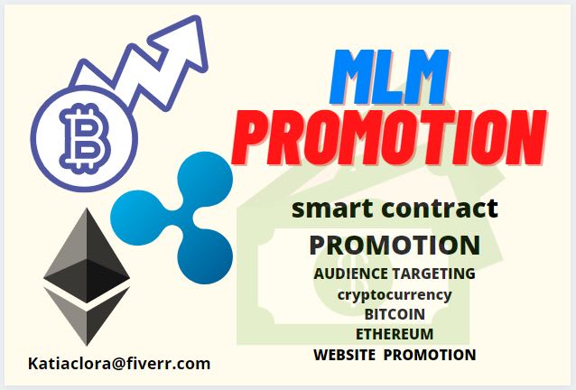 I will do viral MLM smart contract affiliate link, promotion