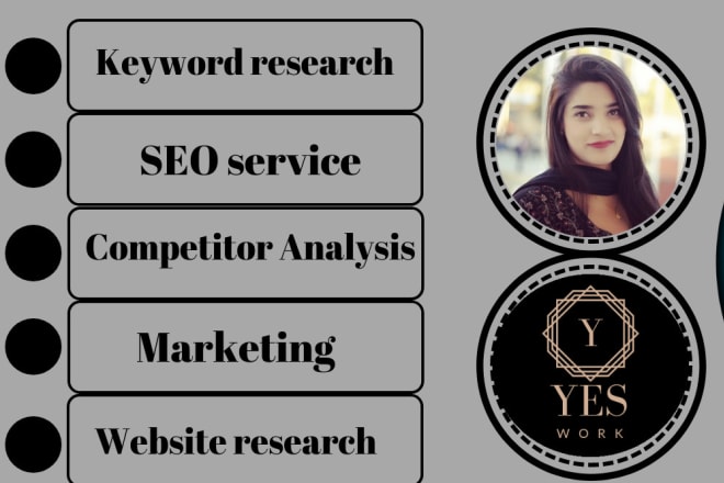 I will do website audit,keyword research that actually ranks,competitor analysis