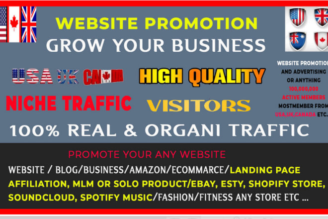 I will do website,company page,any web link promotion with millions of people