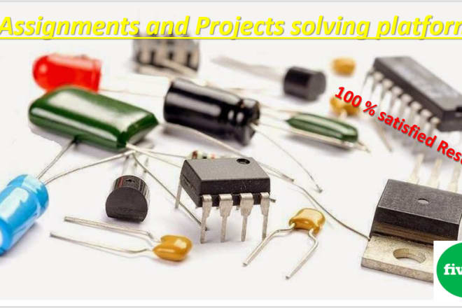 I will do your electronics projects and assignments