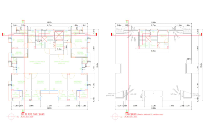 I will draw civil or architectural drawings in autocad