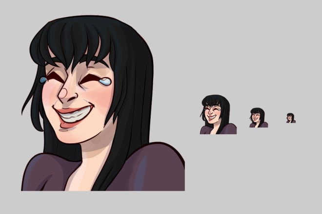 I will draw custom emotes for your twitch channel