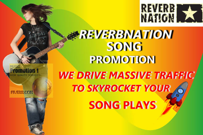I will drive traffic to your reverbnation song