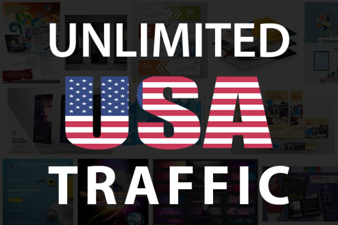 I will drive unlimited USA traffic for 30 days