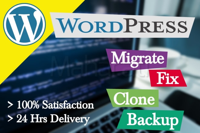 I will duplicate, migrate or clone of your wordpress website
