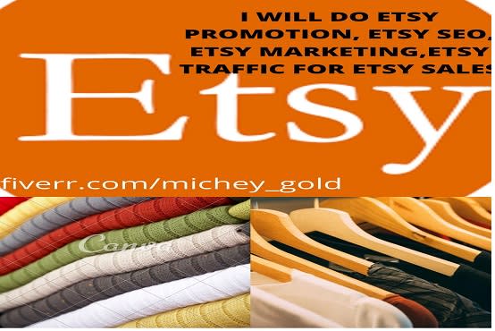 I will etsy marketing, etsy promote,etsy seo,etsy traffic for your store