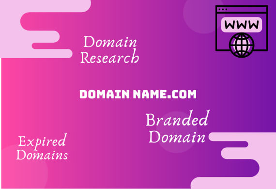 I will find 5 valuable and or branded domain names with a complete keyword research