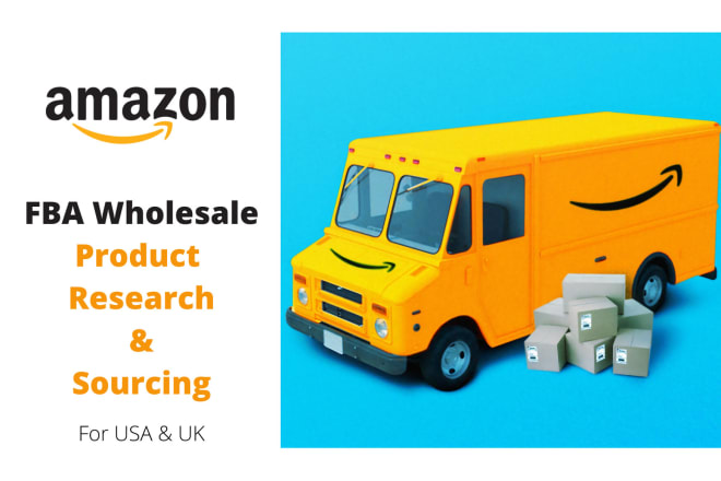 I will find and source profitable amazon fba wholesale products