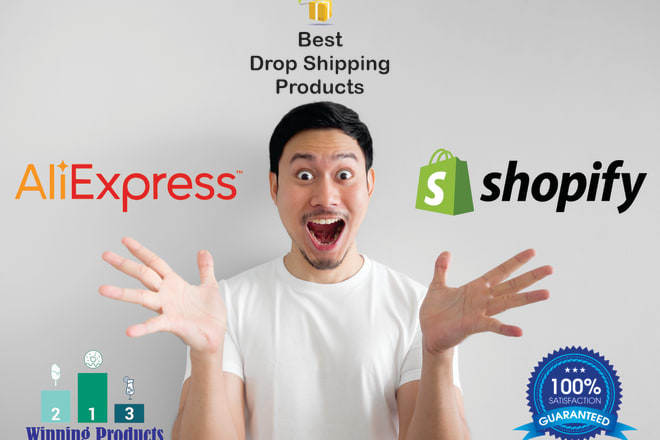 I will find winning and trending products for shopify dropshipping