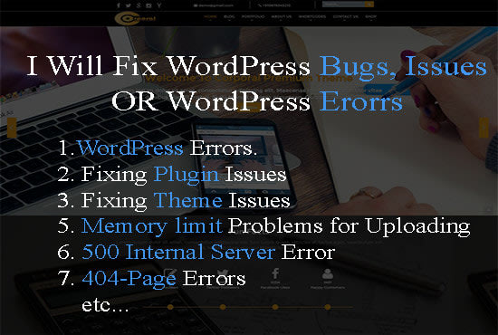I will fix any kind of hosting, domain, ftp, wordpress related issues