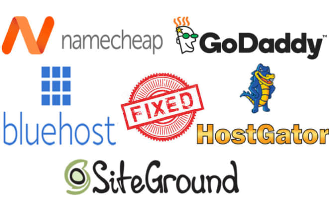 I will fix domain, cpanel, ssl, mail issue of godaddy, hostgator, bluehost, namecheap