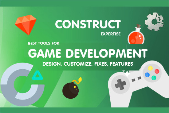 I will fix, upgrade or develop a construct 2 or construct 3 game