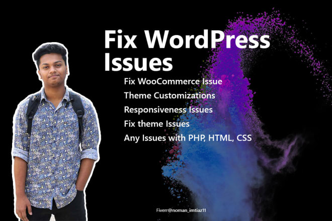 I will fix wordpress issue within a short time