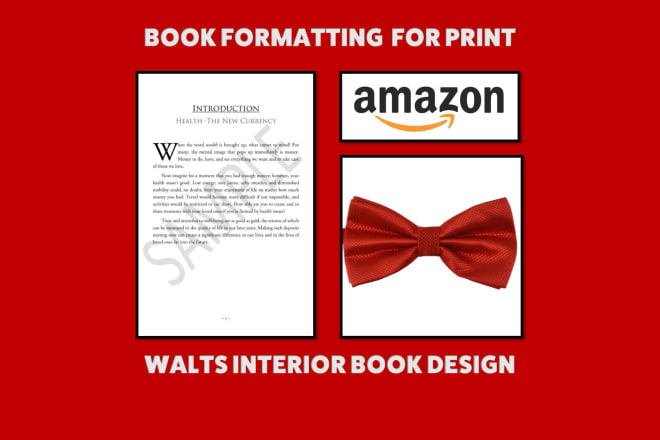 I will format your book for print layout for amazon KDP with style