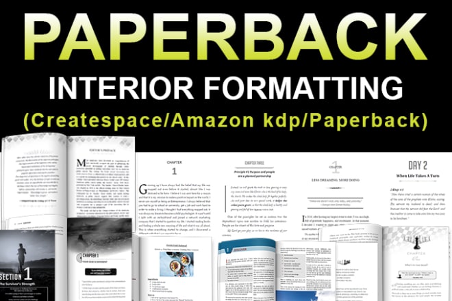 I will format your book into createspace