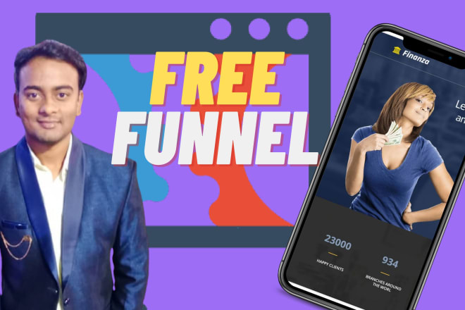 I will free create new click funnel for your business