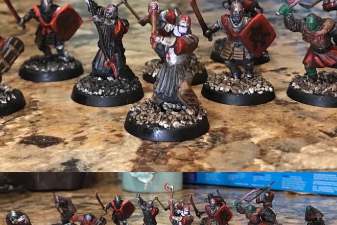 I will get your miniatures painted to tabletop quality