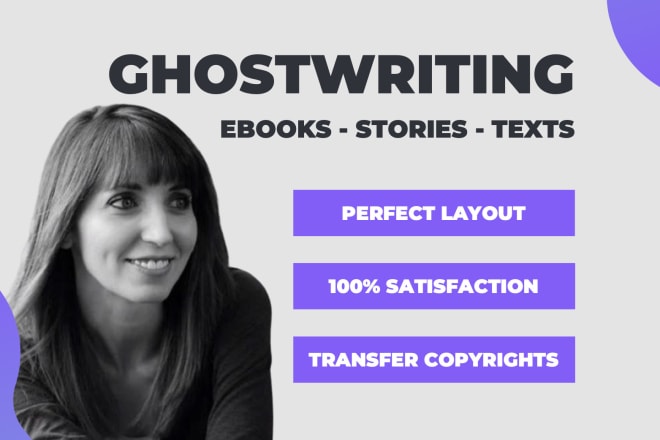 I will ghostwrite your kids stories, children texts ghostwriting