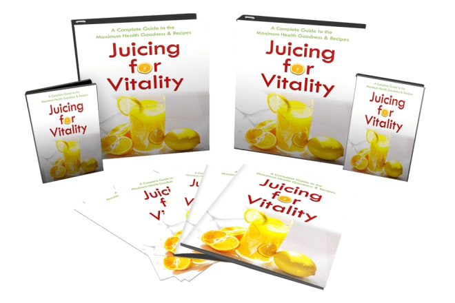 I will give juicing for vitality premium plr ebook video version