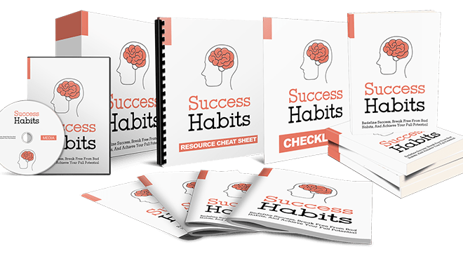 I will give success habits ebook and 10 videos with MRR