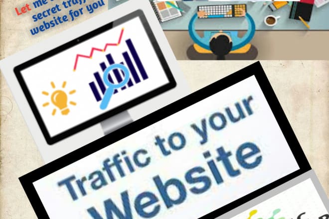 I will give you a secret genuine traffic website at a cheapest rate