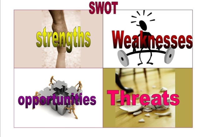 I will give you my 39 page pdf swot analysis template every business should do this