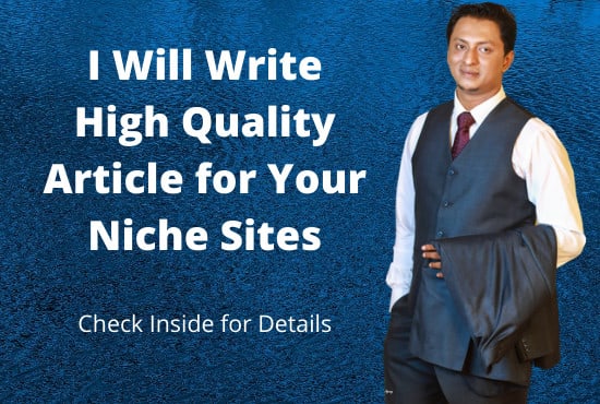I will give you the project 24 style content your niche site needs