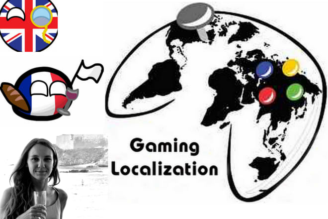 I will help localizing your game, app, website, etc